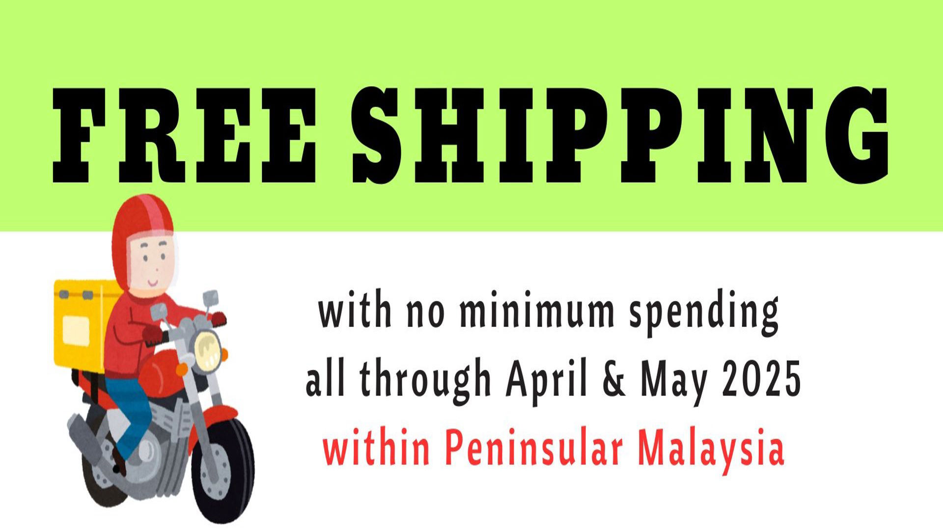 FREE SHIPPING